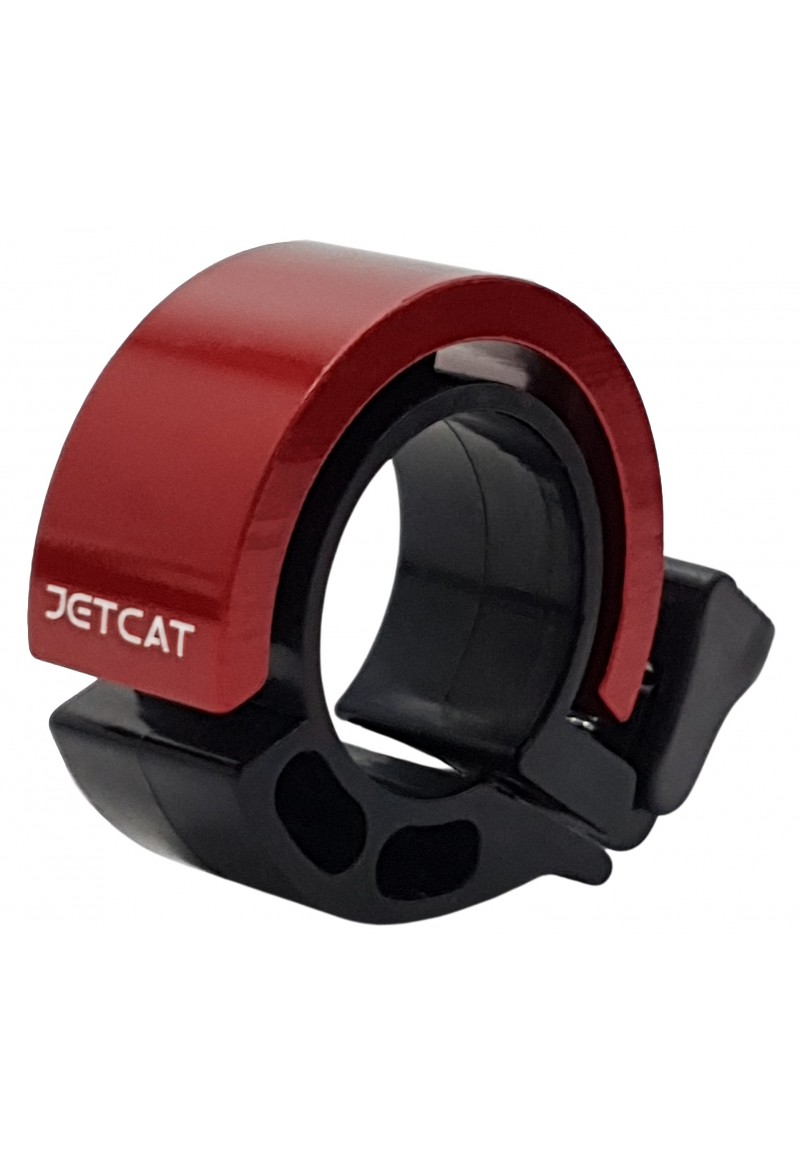 Звонок - JETCAT - O-BELL Красный/Черный на велосипед - беговел механический Звонок - JETCAT - O-BELL Красный/Черный на велосипед - беговел механический