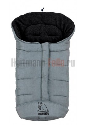 Конверт heitmann felle winter флис Grey Melange светло-серый меланж (темный флис) 7965SG Конверт heitmann felle winter флис Grey Melange светло-серый меланж (темный флис) 7965SG