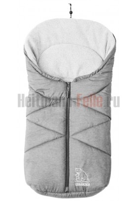 Конверт heitmann felle Winter Small Light Grey Melange светло-серый меланж 7963SG Конверт heitmann felle Winter Small Light Grey Melange светло-серый меланж 7963SG