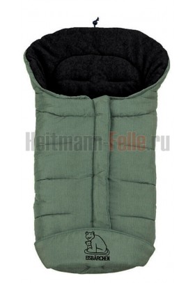 Конверт heitmann felle winter флис Green Melange зеленый меланж (темный флис) 7965WG Конверт heitmann felle winter флис Green Melange зеленый меланж (темный флис) 7965WG