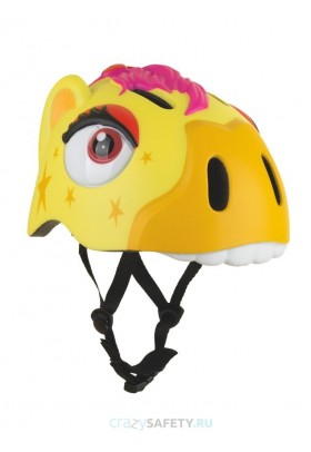 Шлем Yellow Zebra (Жёлтая Зебра) Crazy Safety Шлем Yellow Zebra (Жёлтая Зебра) Crazy Safety