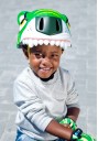 Шлем Green Cameleon (Зелёный Хамелеон) Crazy Safety