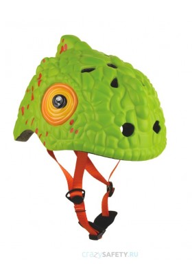Шлем Green Cameleon (Зелёный Хамелеон) Crazy Safety Шлем Green Cameleon (Зелёный Хамелеон) Crazy Safety