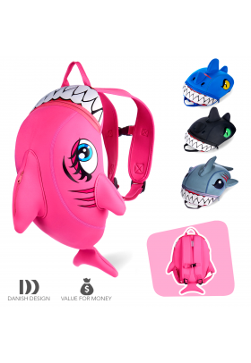 Рюкзак - Crazy Safety - Pink Shark (розовая акула) Рюкзак - Crazy Safety - Pink Shark (розовая акула)