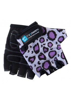 Перчатки Purple Leopard (сиреневый леопард) Crazy Safety Перчатки Purple Leopard (сиреневый леопард) Crazy Safety