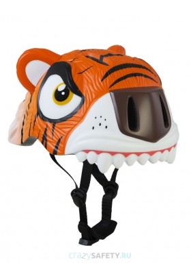 Шлем Orange Tiger (оранжевый тигр) Crazy Safety Шлем Orange Tiger (оранжевый тигр) Crazy Safety