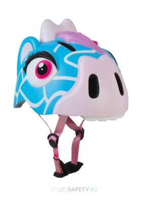 Шлем Blue Giraffe (Синий жираф) Crazy Safety Шлем Blue Giraffe (Синий жираф) Crazy Safety