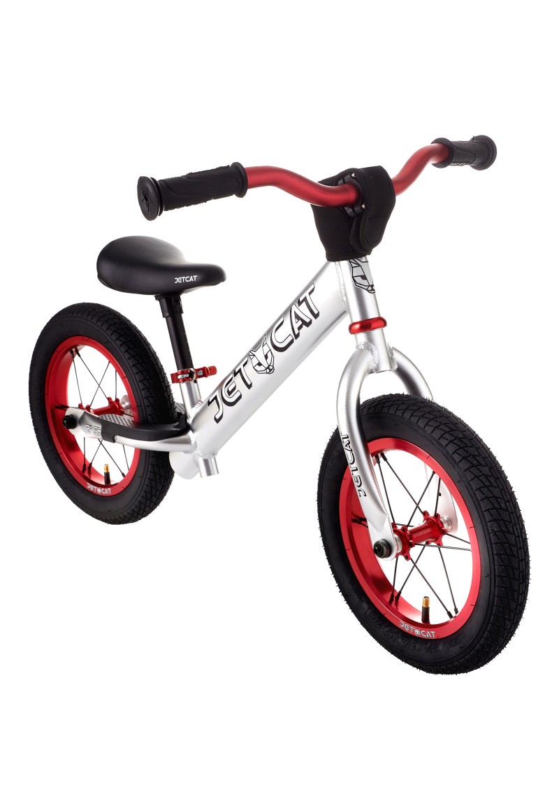 Беговел - JETCAT - 12 Sport - SL - AIR PRO - Fire-Silver Беговел - JETCAT - 12 Sport - SL - AIR PRO - Fire-Silver