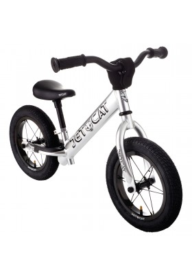 Беговел - JETCAT - 12 Sport - SL - AIR PRO - Silver/Black (серебристый-чёрный)