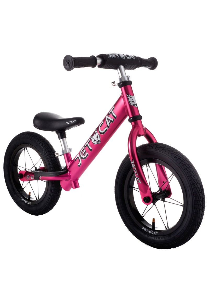 Беговел - JETCAT - 12 Sport - SLT - AIR - Raspberry (малиновый) Беговел - JETCAT - 12 Sport - SLT - AIR - Raspberry (малиновый)