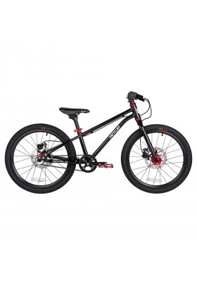 Велосипед - JETCAT - Race Pro 20 Disc Single Speed - Fire Black (Черный - Красный)