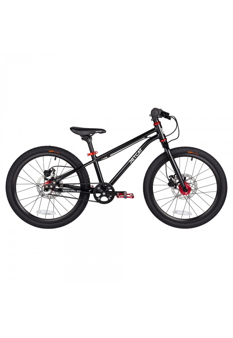 Велосипед - JETCAT - Race Pro 20 Disc Single Speed - Fire Black (Черно-Красный) Велосипед - JETCAT - Race Pro 20 Disc Single Speed - Fire Black (Черно-Красный)