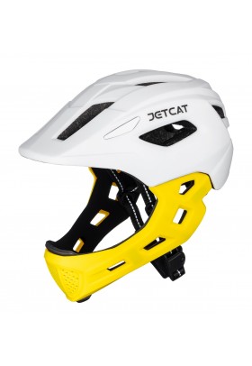 Шлем FullFace - Start (White/Yellow) -  JetCat